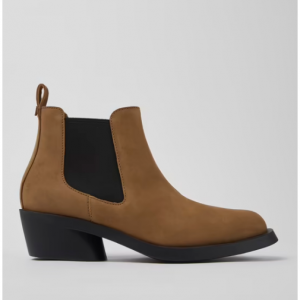 Camper - Bonnie Brown nubuck ankle boots for women for $225