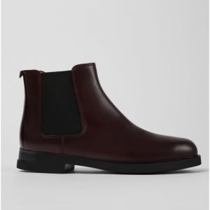 Camper AU - Iman Burgundy leather Chelsea boots for women for AU$310