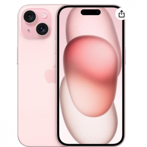 Amazon - iPhone 15 128GB 粉色款 有锁版，现价$0.01