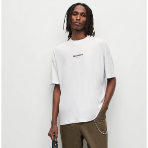 Allsaints Subverse Oversized Crew Logo T恤