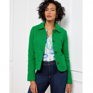 20% Off Amherst Tweed Cropped Jacket @ Talbots 
