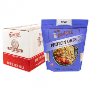 Bob's Red Mill Gluten Free High Protein Rolled Oats, 32 Ounce (Pack of 4) @ Amazon