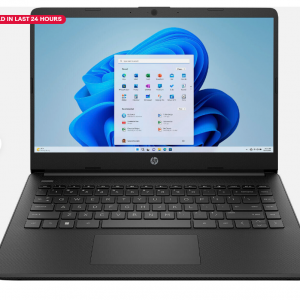 eBay - HP 14" HD筆記本 (N4120 4GB 128GB 黑色)  ，直降$30