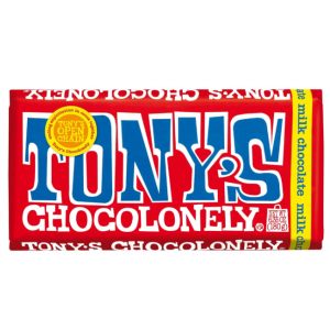 Tony's Chocolonely 32% Milk Chocolate Bar - 6.35 Oz @ Amazon