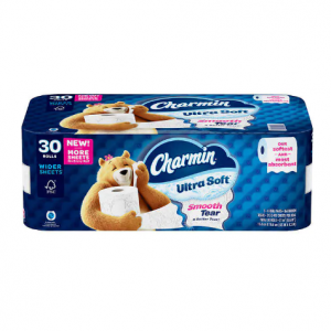 Charmin Ultra Soft Bath Tissue, 2-Ply, 213 Sheets, 30 Rolls @ Costco 