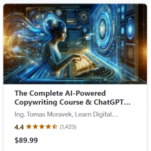 The Complete AI-Powered Copywriting Course & ChatGPT Course for $89.99 @Udemy