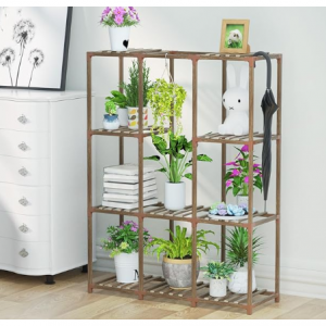 Blvornl 3层8格植物花架 @ Amazon