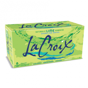 LaCroix Sparkling Water, Lime, 12 Fl Oz (pack of 8) @ Amazon