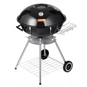 VEVOR 22 in. Kettle Charcoal Grill Premium Kettle Grill with Wheels @ Home Depot
