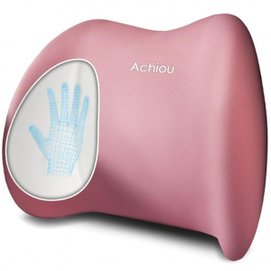 Achiou Lumbar Support Pillow for Office Chair Car Seat Orthopedic Chair @ Amazon