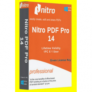 Nitro PDF Pro v14 全能版PDF編輯器 7折特賣，一次付費終身使用僅需$125.97
