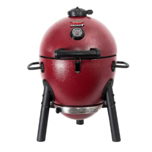 Char-Griller Akorn Jr. 14 in. Portable Kamado Charcoal Grill in Red @ Home Depot