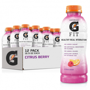 Gatorade Fit Electrolyte Beverage, Citrus Berry, 16.9.oz Bottles (12 Pack) @ Amazon