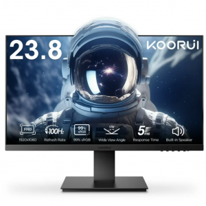 $202 off KOORUI 24'' Gaming Computer Monitor, Speakers, 1080p 100Hz @Walmart
