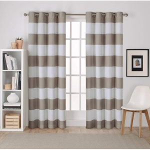 Exclusive Home Curtains 條紋窗簾2片 54"x84" @ Amazon