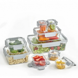Mainstays 18 Piece Tritan Food Storage Set- Stainproof Plastic @ Walmart