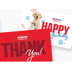 Spend $100+ on Gift Card & Get $10 eBonus Card Online or $10 receipt coupon in store @ Petsmart