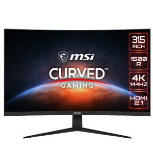 $50 off MSI G321CU 31.5" 4K UHD 144Hz Curved Gaming Monitor @MSI