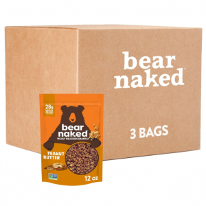 Bear Naked Granola Cereal, Breakfast Snacks, Peanut Butter (3 Bags) @ Amazon