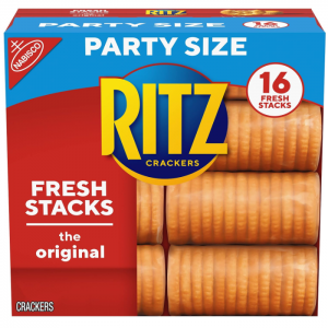 RITZ Fresh Stacks Original Crackers, Party Size, 23.7 oz (16 Stacks) @ Amazon