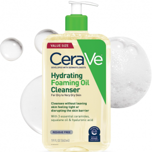 Amazon CeraVe適樂膚保濕泡沫潔麵油19 Oz熱賣