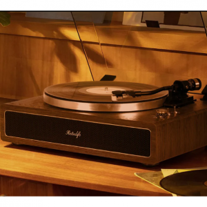 12% off All-in-One Bluetooth Record Player with Built-in Stereo Speakers R517 @Retrolife