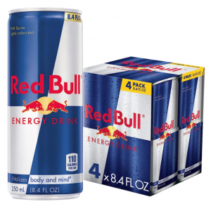 Red Bull Energy Drink, 8.4 Fl Oz Cans, 4 Pack @ Amazon