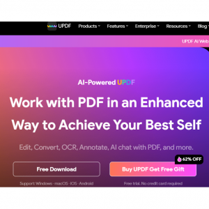 UPDF Pro（优秀pdf编辑器）个人版最高立减64% @ UPDF, 新一代AI智能PDF编辑器