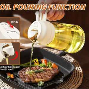 2in1 500ml Plastic Spray Oil Sprayer Bottle