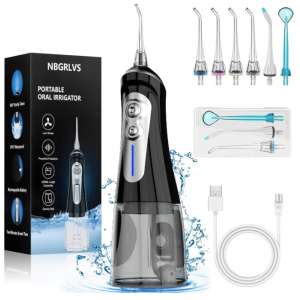 NBGRLVS Water Dental Flosser Cordless for Teeth Pick Cleaning @ Amazon