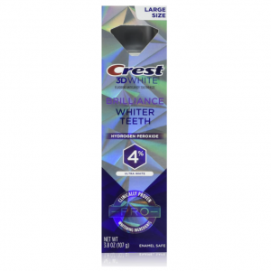 Crest 3D White Brilliance Pro Ultra White Teeth Whitening Toothpaste, 3.8 oz @ Amazon