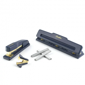 Swingline 444 Stapler Punch Kit, Navy and Gold (S7044405-WMT) @ Walmart