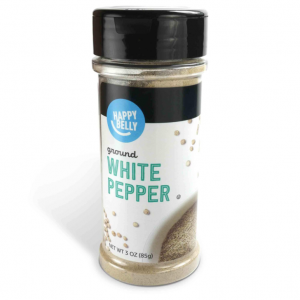 Happy Belly White Pepper Ground, 3 ounce (Pack of 1) @ Amazon