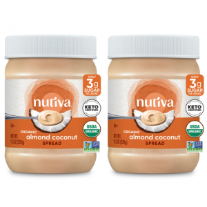 Nutiva Organic Almond Coconut Spread,11.5 oz (Pack of 2) @ Amazon