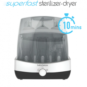 超快速婴儿奶瓶消毒器和烘干机 - 10 分钟内消毒和干燥