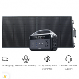 DaranEner NEOZ + SP100 | Solar Generator Kit for $438 @DaranEner 