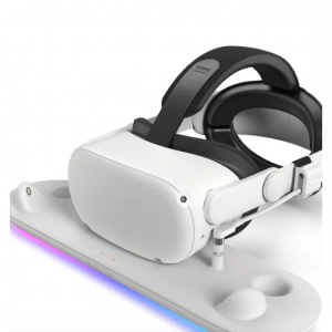 RGB Charging Dock and SPC Battery Head Strap for Meta Quest 2 for $129.98 @KIWI design