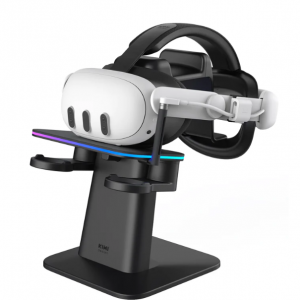 $20 off RGB Vertical Charging Stand and SPC Battery Head Strap for Meta Quest 3 @KIWI design