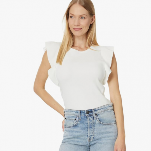 Lilla P Flutter Sleeve Shell 針織衫