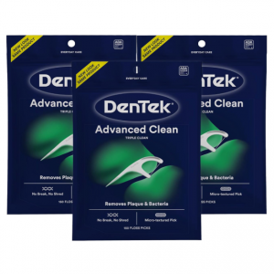 DenTek Triple Clean 牙线棒 150支 x 3包 @ Amazon