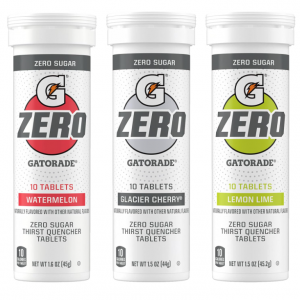 Gatorade Zero Tablets, Variety Pack (Pack of 40) @ Amazon