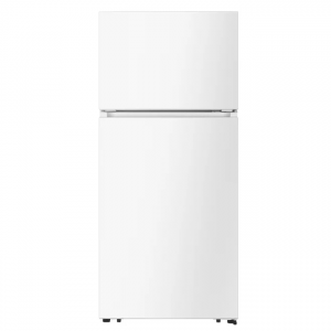 Mora 18 CF Top Mount Freezer Refrigerator- White @ Walmart
