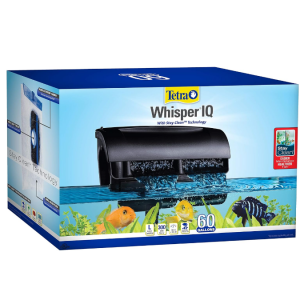 Tetra Whisper IQ Power Filter 60 Gallons, 300 GPH, with Stay Clean Technology @ Amazon