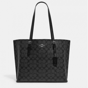 61% Off Coach Mollie Tote Bag In Signature Canvas @ Coach Outlet