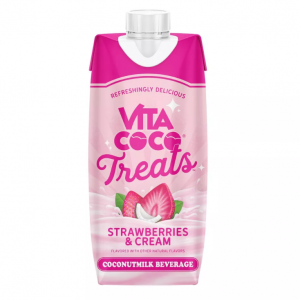 Vita Coco Treats Strawberries & Cream Coconut Milk Drink - 16.9 fl oz Box @ Target