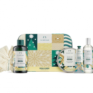 The Body Shop Fresh & Flowery Moringa Big Body Care Holiday Gift Set @ Amazon