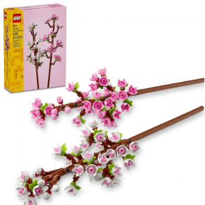 20% off LEGO Cherry Blossoms Celebration Gift, Buildable Floral Display for Creative Kids @Amazon