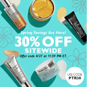 30% Off Spring Sitewide Sale @ Peter Thomas Roth 