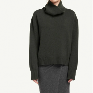 Cashmere in Love Moss Rollneck Jumper