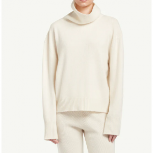 Cashmere in Love Moss Rollneck Jumper